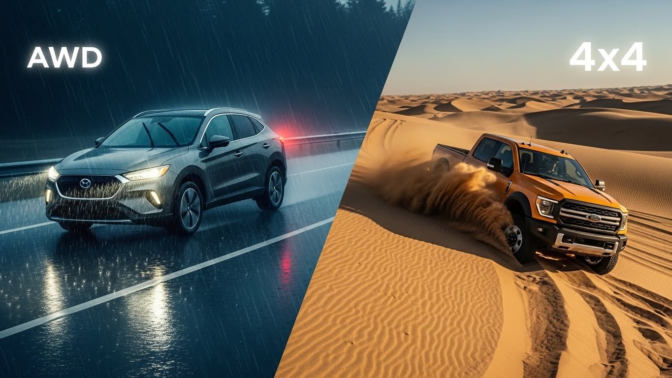 Diferencias entre 4x4, AWD y 4WD: ¿Cuál Tiene Tu Vehículo?